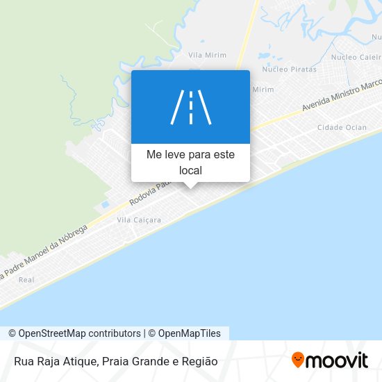 Rua Raja Atique mapa