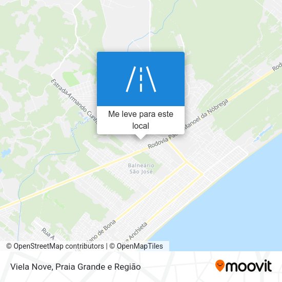 Viela Nove mapa