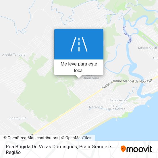 Rua Brígida De Veras Domingues mapa