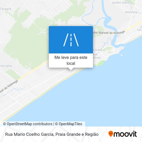 Rua Mario Coelho Garcia mapa