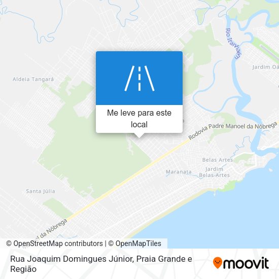 Rua Joaquim Domingues Júnior mapa
