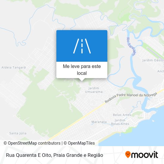 Rua Quarenta E Oito mapa