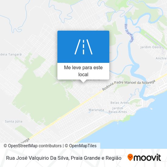 Rua José Valquirio Da Silva mapa