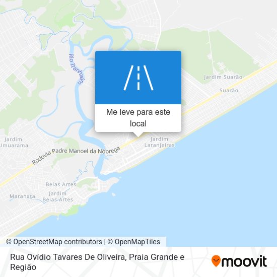 Rua Ovídio Tavares De Oliveira mapa