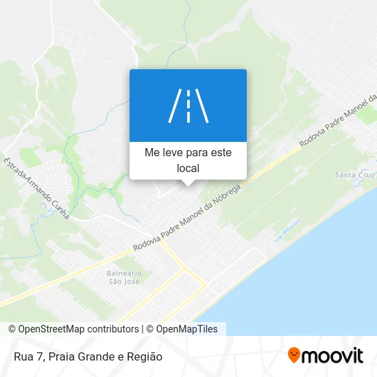Rua 7 mapa