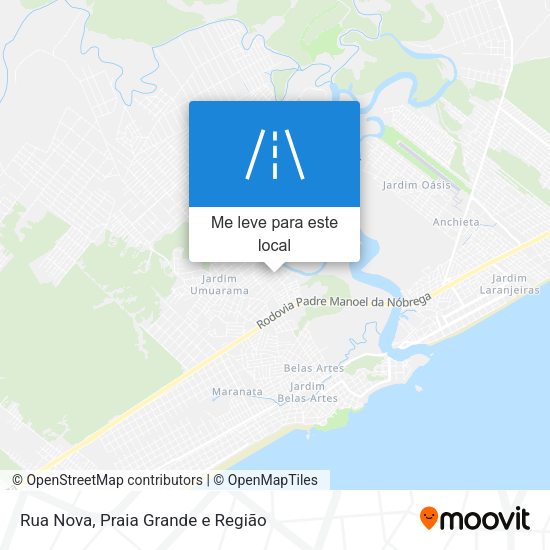 Rua Nova mapa