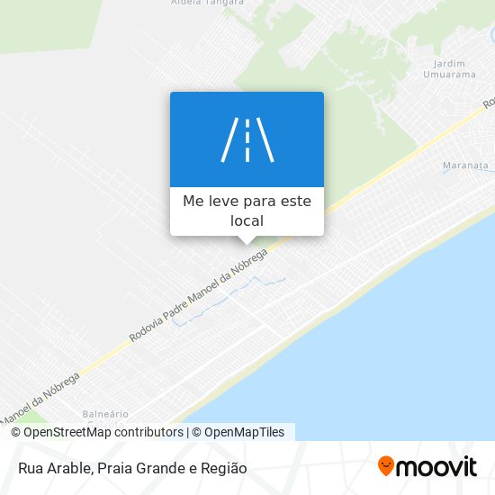 Rua Arable mapa