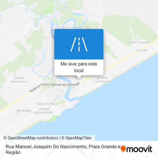 Rua Manoel Joaquim Do Nascimento mapa