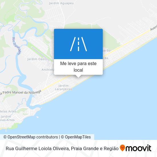 Rua Guilherme Loiola Oliveira mapa