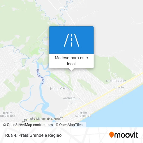 Rua 4 mapa