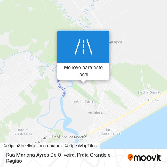 Rua Mariana Ayres De Oliveira mapa