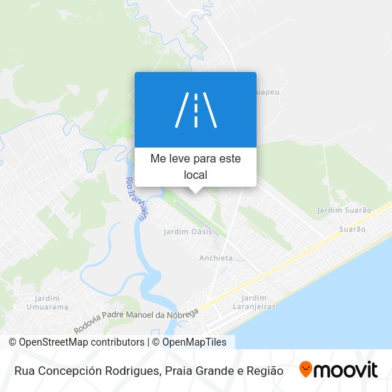 Rua Concepción Rodrigues mapa
