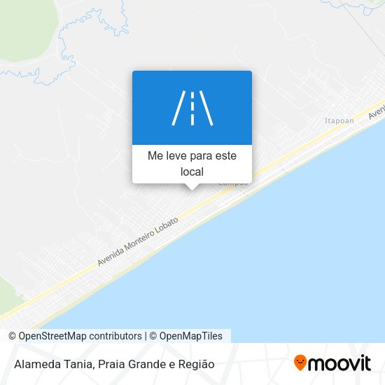 Alameda Tania mapa