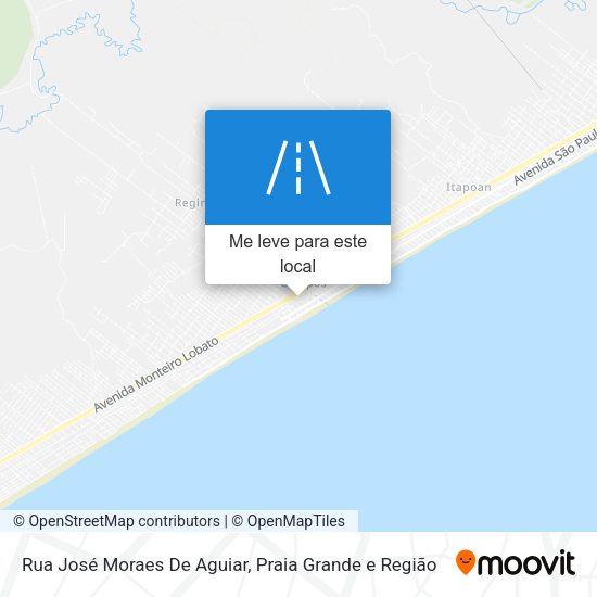 Rua José Moraes De Aguiar mapa