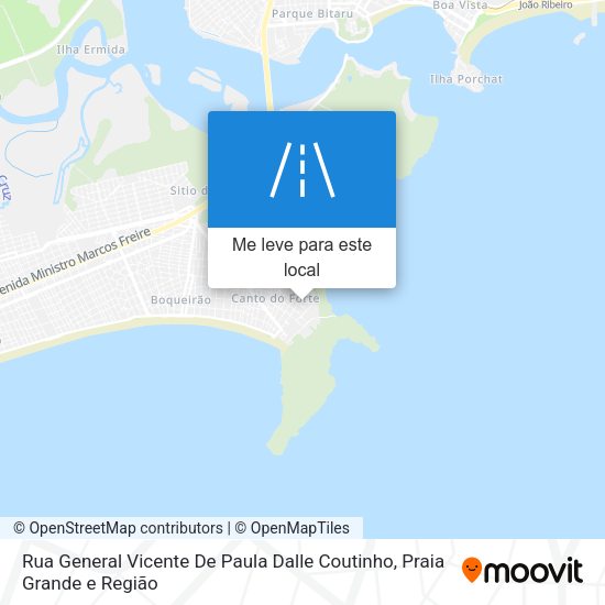 Rua General Vicente De Paula Dalle Coutinho mapa