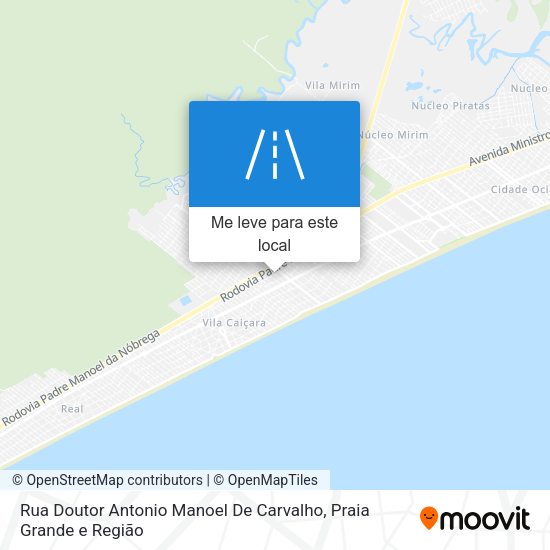 Rua Doutor Antonio Manoel De Carvalho mapa
