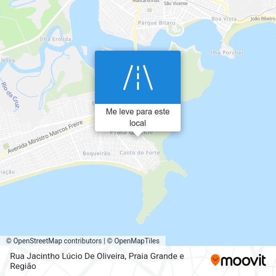 Rua Jacintho Lúcio De Oliveira mapa
