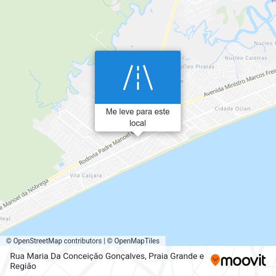 Rua Maria Da Conceição Gonçalves mapa