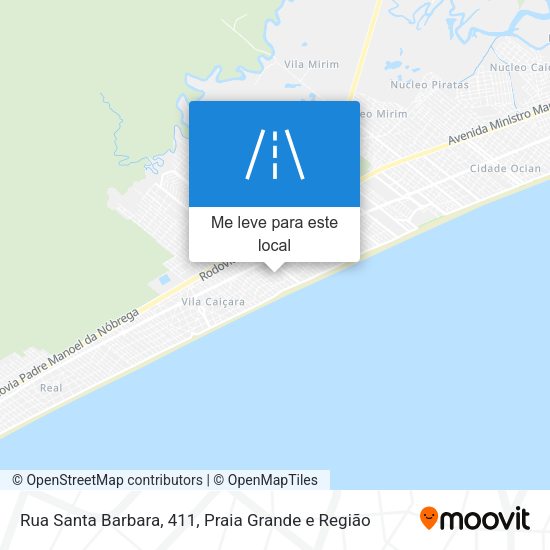 Rua Santa Barbara, 411 mapa