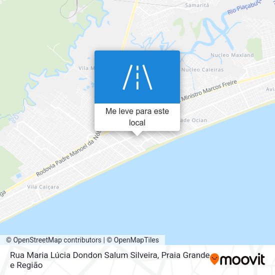 Rua Maria Lúcia Dondon Salum Silveira mapa