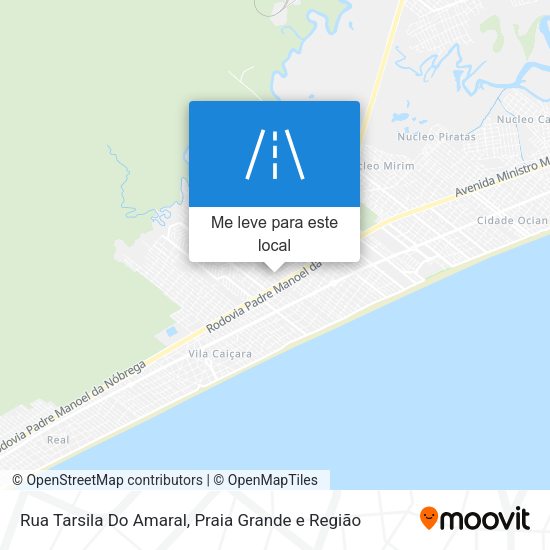 Rua Tarsila Do Amaral mapa