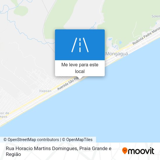 Rua Horacio Martins Domingues mapa