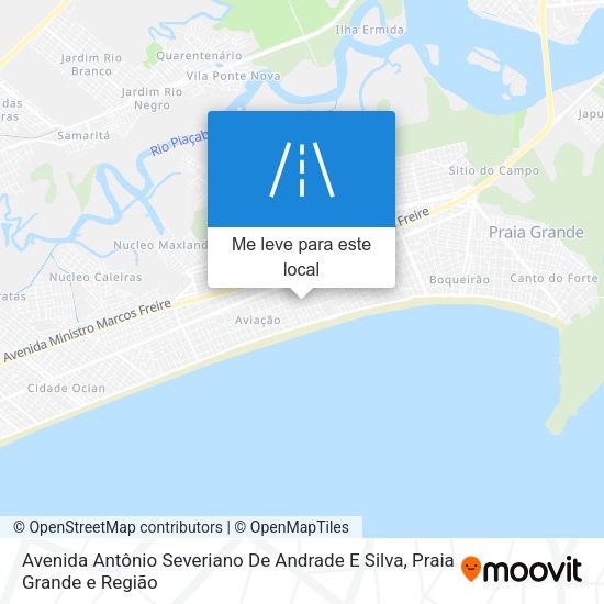 Avenida Antônio Severiano De Andrade E Silva mapa