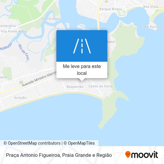 Praça Antonio Figueiroa mapa