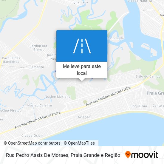 Rua Pedro Assis De Moraes mapa