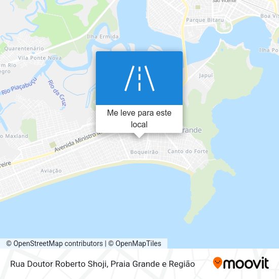 Rua Doutor Roberto Shoji mapa