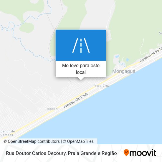 Rua Doutor Carlos Decoury mapa