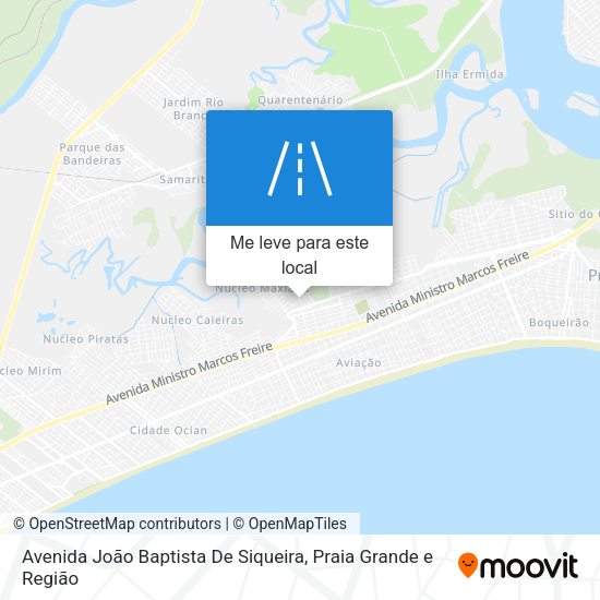 Avenida João Baptista De Siqueira mapa