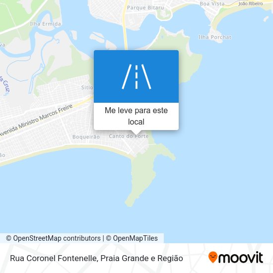 Rua Coronel Fontenelle mapa