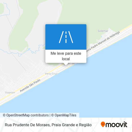 Rua Prudente De Moraes mapa
