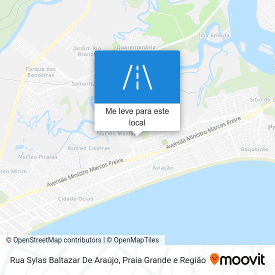 Rua Sylas Baltazar De Araújo mapa