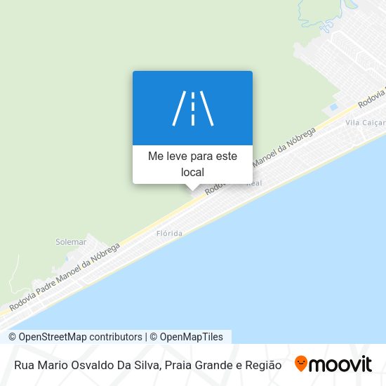 Rua Mario Osvaldo Da Silva mapa