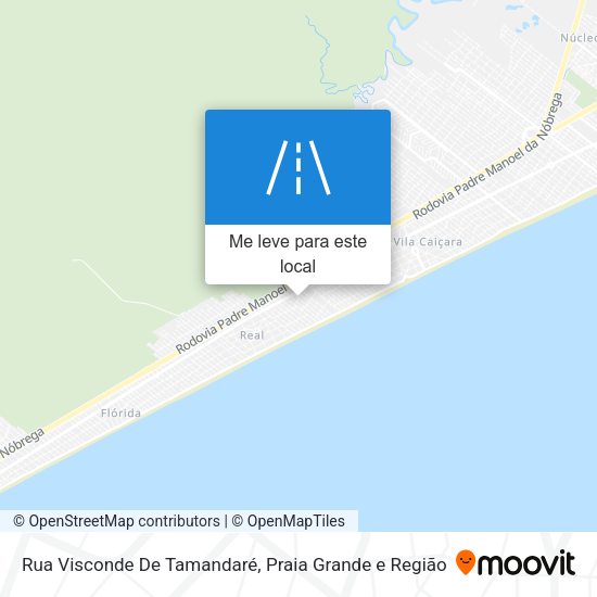 Rua Visconde De Tamandaré mapa
