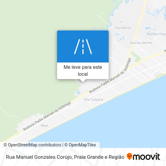 Rua Manuel Gonzales Corújo mapa