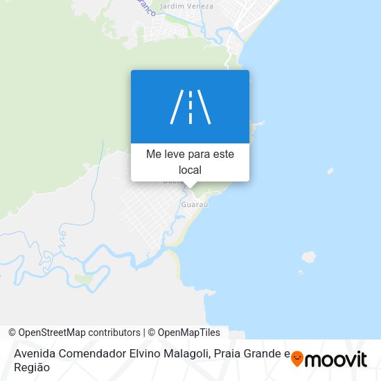 Avenida Comendador Elvino Malagoli mapa