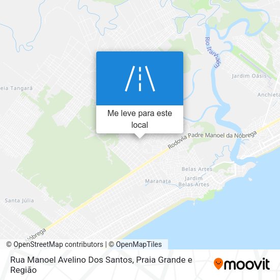 Rua Manoel Avelino Dos Santos mapa