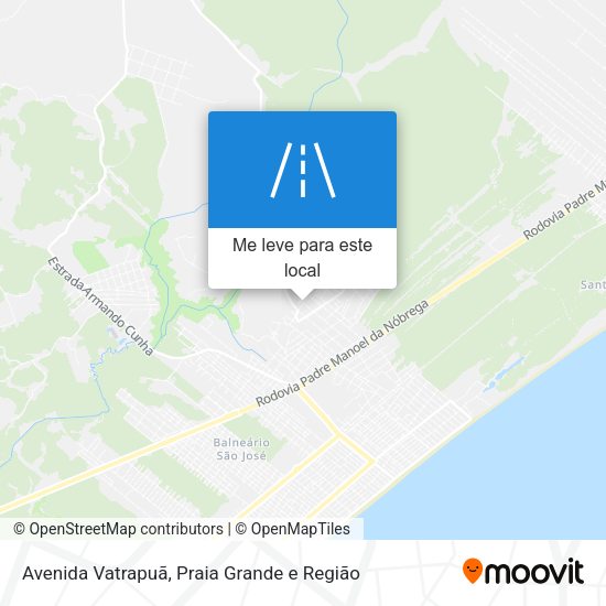 Avenida Vatrapuã mapa