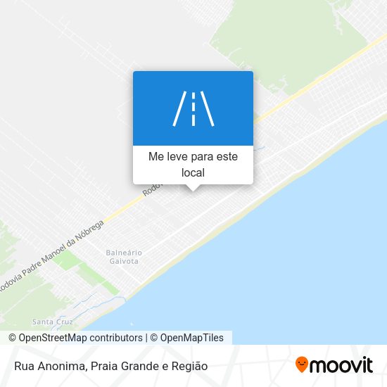 Rua Anonima mapa