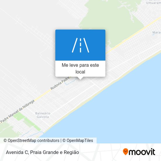 Avenida C mapa