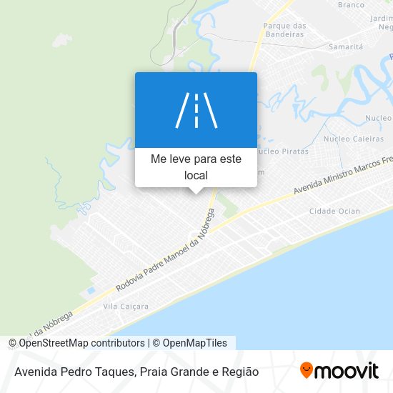 Avenida Pedro Taques mapa