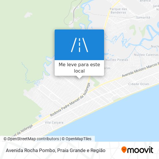 Avenida Rocha Pombo mapa