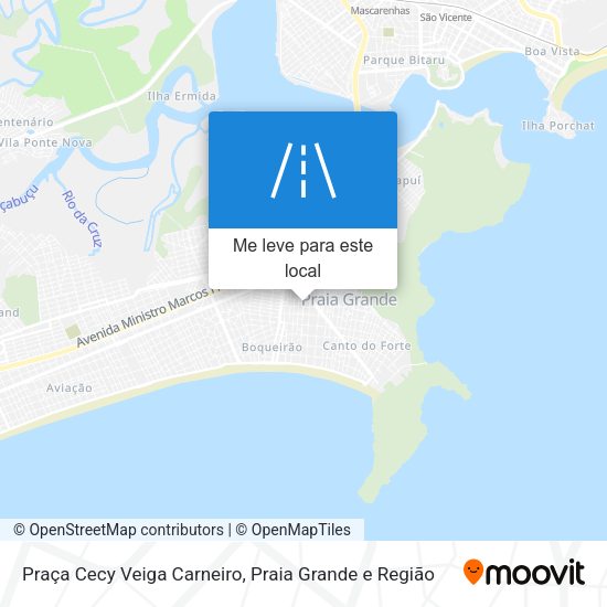 Praça Cecy Veiga Carneiro mapa
