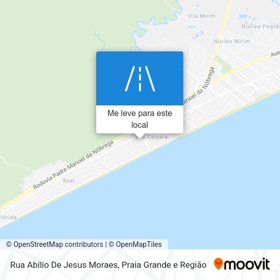 Rua Abílio De Jesus Moraes mapa