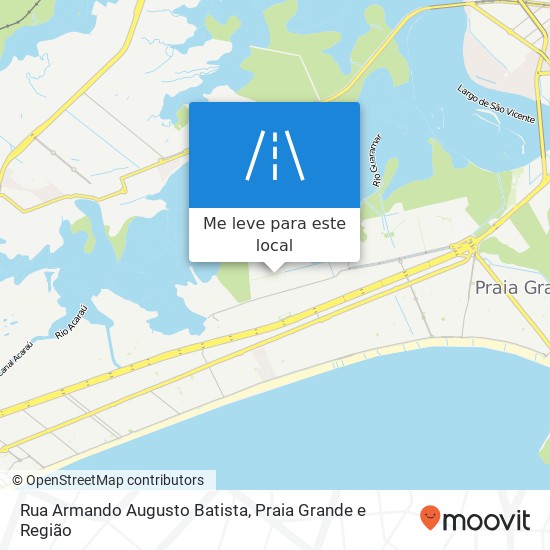 Rua Armando Augusto Batista mapa