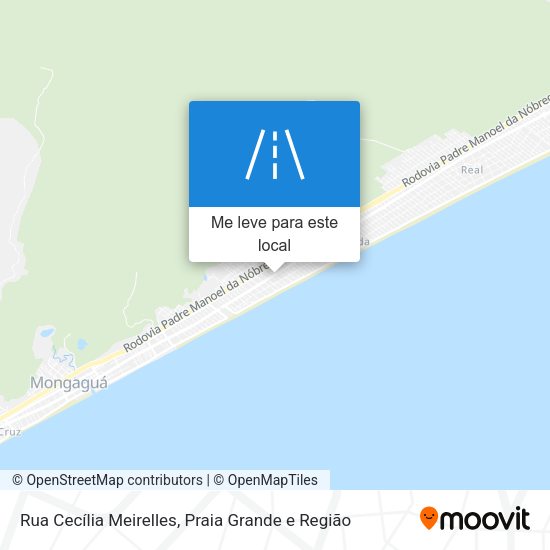 Rua Cecília Meirelles mapa