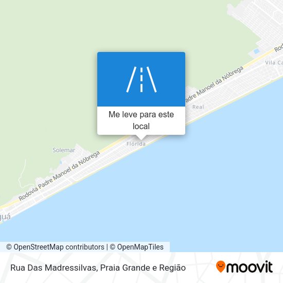 Rua Das Madressilvas mapa